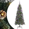 vidaXL &Aacute;rbol de Navidad artificial Verde 150 cm PVC, Pl&aacute;stico y Acero