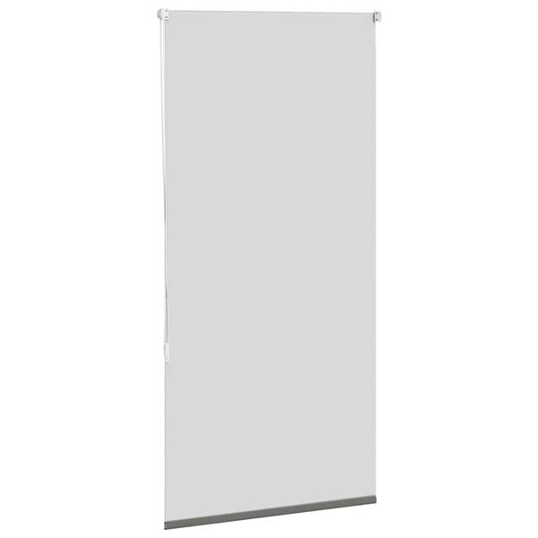 vidaXL Estor Enrollable Opaco gris 65x130 cm Tela Ancho 60,7 cm