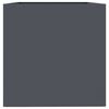 vidaXL Jardinera acero gris antracita 62x47x46 cm