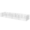 vidaXL Arriate de gaviones de acero 360x90x50 cm