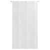 vidaXL Toldo vertical tela Oxford blanco 140x240 cm