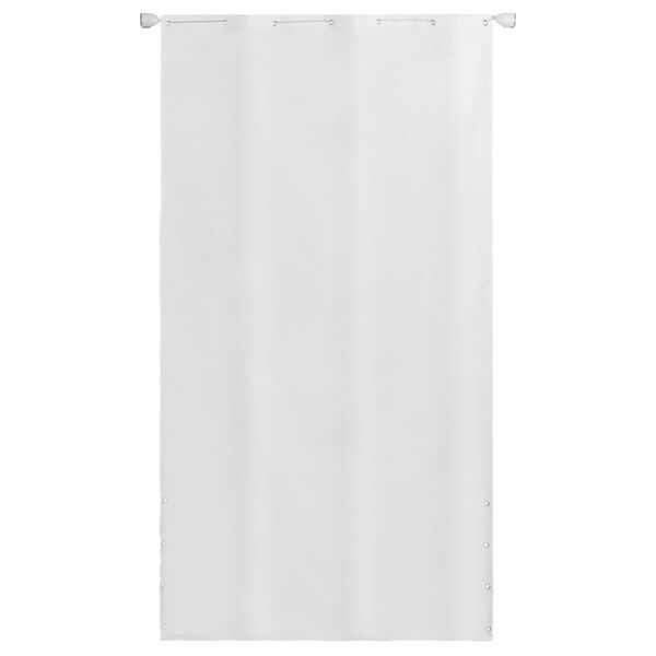 vidaXL Toldo vertical tela Oxford blanco 140x240 cm