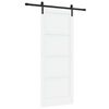 vidaXL Puerta Corredera 83 x 211 cm Madera de ingenier&iacute;a