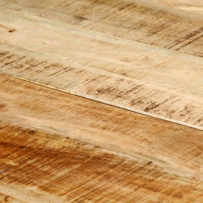 vidaXL Mesa de comedor madera maciza de mango rugoso 180x90x75 cm