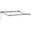 vidaXL Estructura del Toldo Ajustable Antracita 3 x 2,5 m Acero