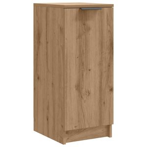 vidaXL Zapatero madera ingenier&iacute;a roble artisan 29,5x35x70 cm