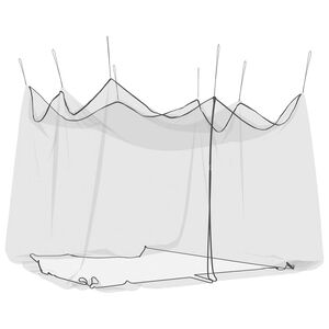 vidaXL Red para Mosquitos de Jard&iacute;n Rectangular 220 mesh Negro