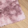 vidaXL Alfombra de pelo largo NAVARRA rosa polvoriento 60x100 cm