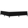 vidaXL Cama tipo Box Spring con colch&oacute;n Negro 180 x 200 cm tela