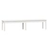 vidaXL Banco de jard&iacute;n de 2 plazas madera maciza pino 203,5x44x45 cm