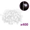 vidaXL Guirnalda de luces globos 8 funciones 40 m 400 LEDs blanco fr&iacute;o