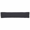 vidaXL Juego de Cojines para Palets 2 pcs Negro 200 x 40 x 8 cm