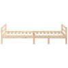 vidaXL Estructura de cama sin colch&oacute;n madera maciza pino 75x190 cm