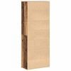 vidaXL Aparador alto Madera vieja 70 x 33.5 x 180 cm