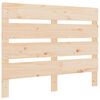 vidaXL Cabecero de cama madera maciza de pino 100x3x80 cm