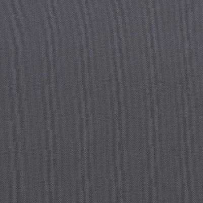 vidaXL Cojín de tumbona de tela Oxford gris antracita 200x70x3 cm