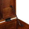 vidaXL Ba&uacute;l de almacenaje de madera maciza de acacia 110x35x41 cm