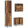 vidaXL Juego de muebles de baño 3 pcs Madera vieja 65 x 33 x 60 cm