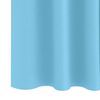vidaXL Cortinas Opacas con Anillas 2 pcs Azul Claro 225 x 140 cm