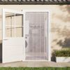 vidaXL Tira de cortina para puertas PVC transparente 200x1,6 mm 50 m