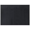 vidaXL Alfombra rectangular bamb&uacute; negro 70x100 cm