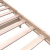 vidaXL Estructura de cama madera maciza de pino 90x200 cm