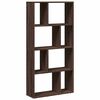 vidaXL Estanter&iacute;a de madera de ingenier&iacute;a marr&oacute;n roble 60x20x120,5 cm