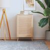 vidaXL Puerta de armario de lamas madera de pino maciza 69x49,4 cm