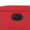 vidaXL Sill&oacute;n reclinable el&eacute;ctrico de cuero sint&eacute;tico rojo