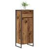 vidaXL Gabinete de Ba&ntilde;o con caj&oacute;n Madera Vieja 40 x 30 x 100 cm