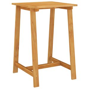 vidaXL Mesa alta de jard&iacute;n madera maciza de acacia 70x70x104 cm