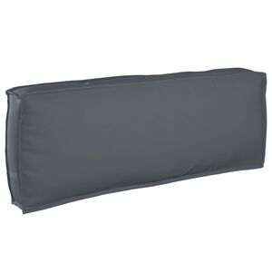 vidaXL Coj&iacute;n Tela Oxford Antracita 120 x 40 x 12 cm