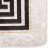 vidaXL Alfombra lavable antideslizante beige claro 120x180 cm