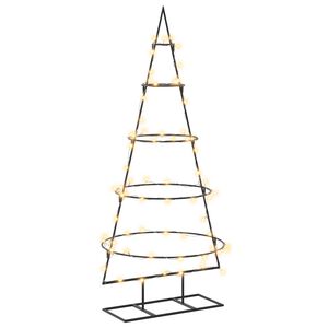 vidaXL &Aacute;rbol de Navidad de metal con soporte KUOPIO 125 cm