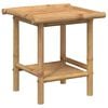 vidaXL Mesa de centro de bamb&uacute; 45x45x45 cm