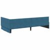 vidaXL Estructura de cama en esquina con cabecera Azul 80 cm x 200 cm