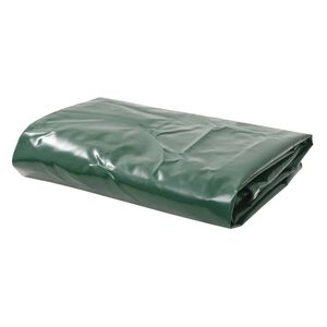 vidaXL Lona 650 g/m&sup2; 6x8 m verde