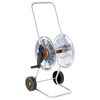 vidaXL Carrete de rollo para manguera de 50 m 1/2" o 35 m 3/4" acero