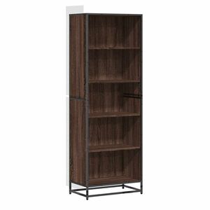 vidaXL Estanter&iacute;a de madera de ingenier&iacute;a marr&oacute;n roble 60x35x170,5 cm