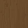 vidaXL Aparador madera maciza de pino marrón miel 60x36x84 cm