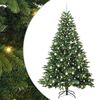 vidaXL &Aacute;rbol de Navidad artificial con 300 LED Verde 210 cm PE y PVC