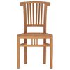 vidaXL Juego de comedor para jard&iacute;n 5 piezas madera maciza de teca