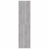 vidaXL Armario de madera contrachapada gris Sonoma 100x50x200 cm