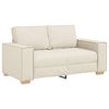 vidaXL Sof&aacute; de 2 plazas de lino, 160x78x84 cm