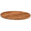 vidaXL Tablero de mesa redondo madera maciza de acacia &Oslash;60x3,8 cm