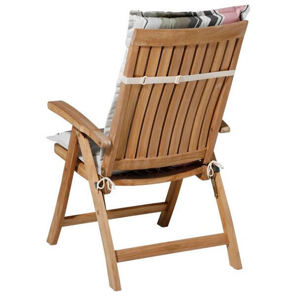 Madison Coj&iacute;n para silla con respaldo alto Chris rosa 123x50 cm