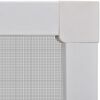 Mosquitera blanca de ventanas, 130 x 150 cm