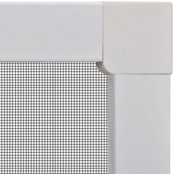 Mosquitera blanca de ventanas, 130 x 150 cm