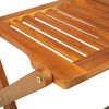 vidaXL Set comedor de jard&iacute;n 11piezas madera maciza acacia 280x90x75cm