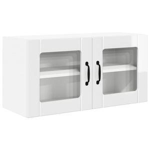 vidaXL Mueble de Cocina brillante 80 x 31 x 40 cm Madera de ingenier&iacute;a